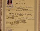 Diploma absolvire Dr. Sorina Dragnea dentist , Allsmiles Dental